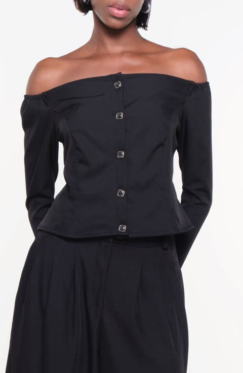 Silencio Off the Shoulder Blouse