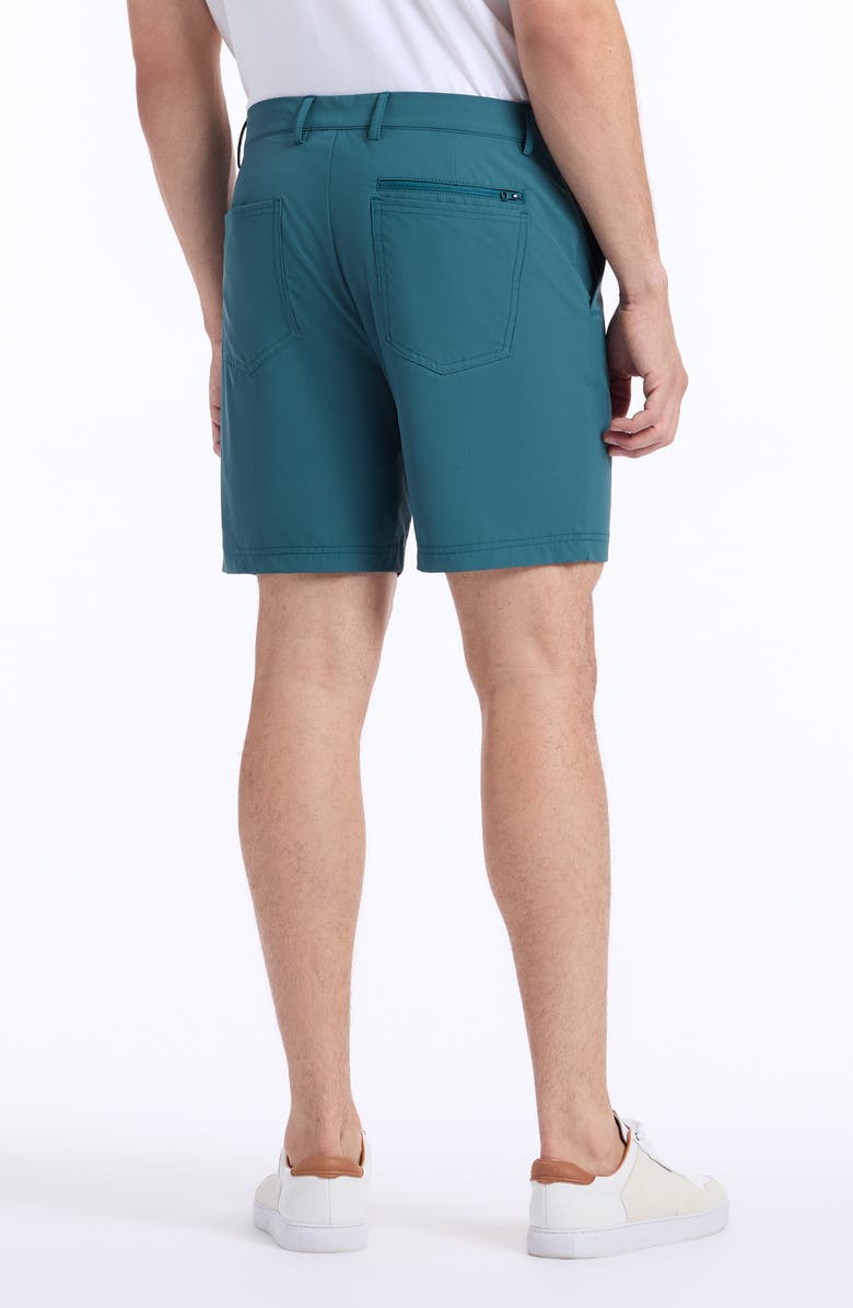 Robert Graham Aster Performance Golf Shorts, Alternate, color, Mediterranean