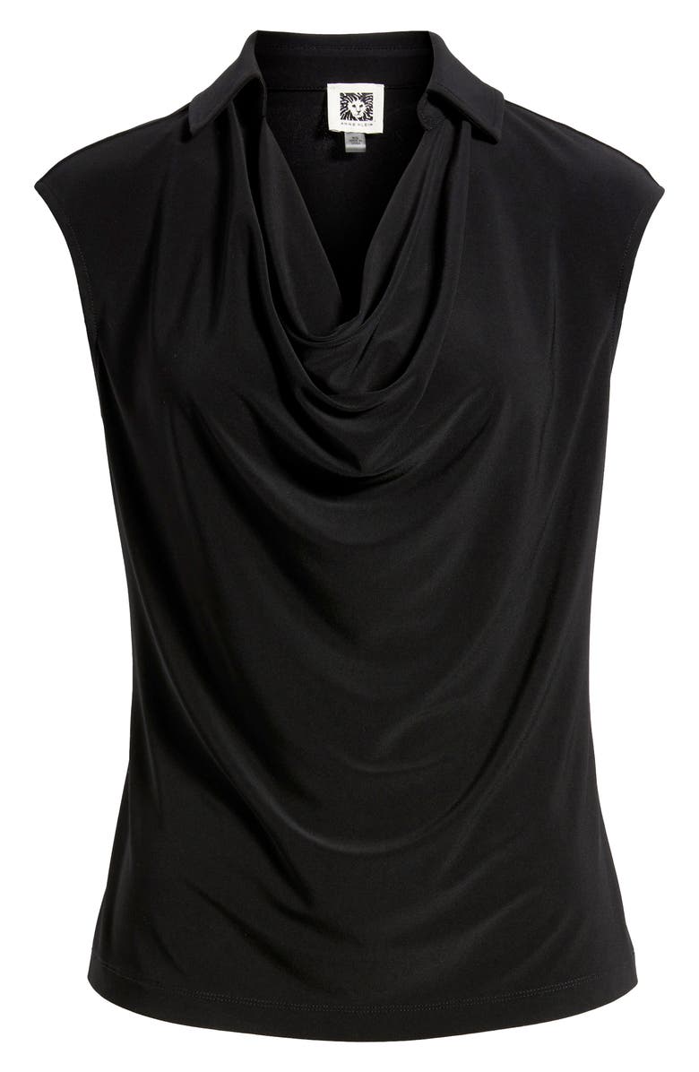 Anne Klein Cowl Neck Extended Shoulder Top, Alternate, color,