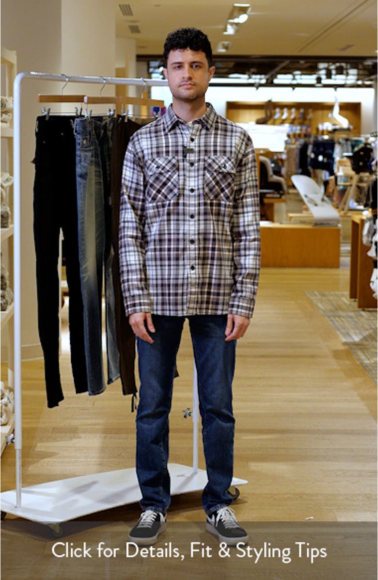 Burnside Plaid Flannel Button-Up Shirt, sales video thumbnail