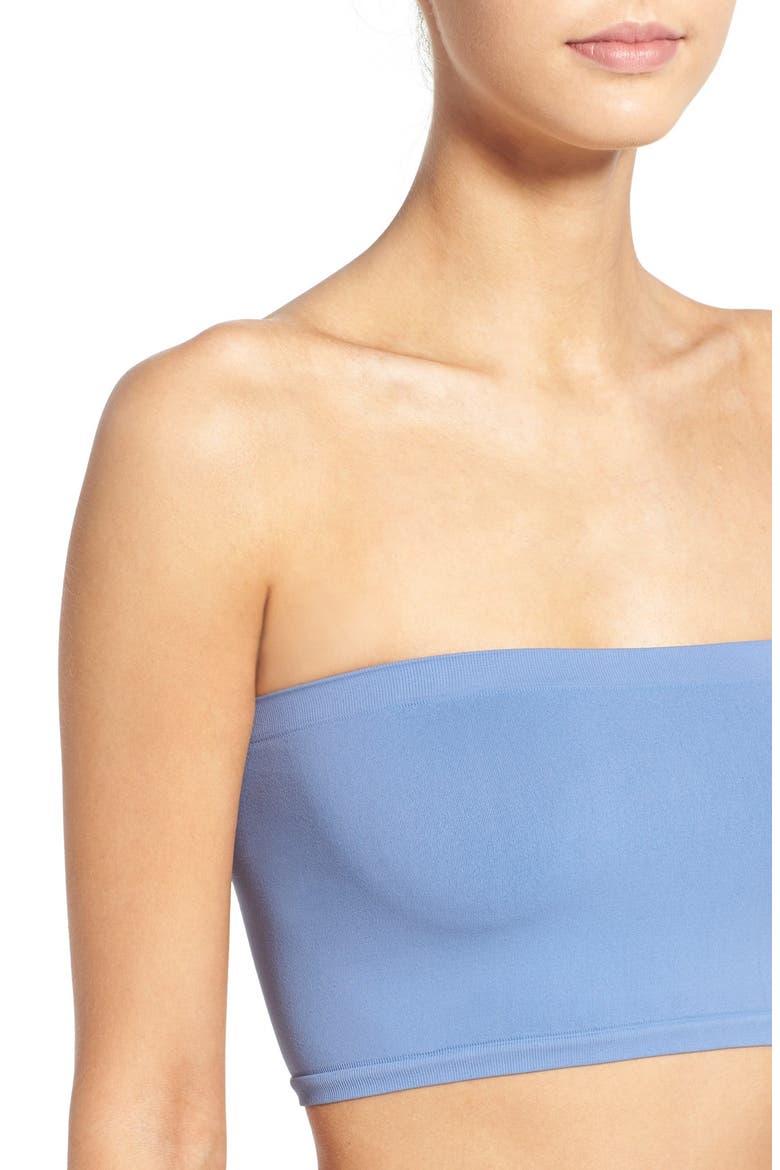 Seamless Bandeau, Alternate, color, BLUE COLONY
