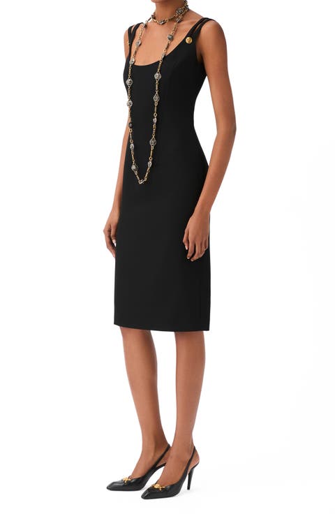 Grain de Poudre Wool Minidress