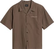 PacSun CA Embroidered Camp Shirt