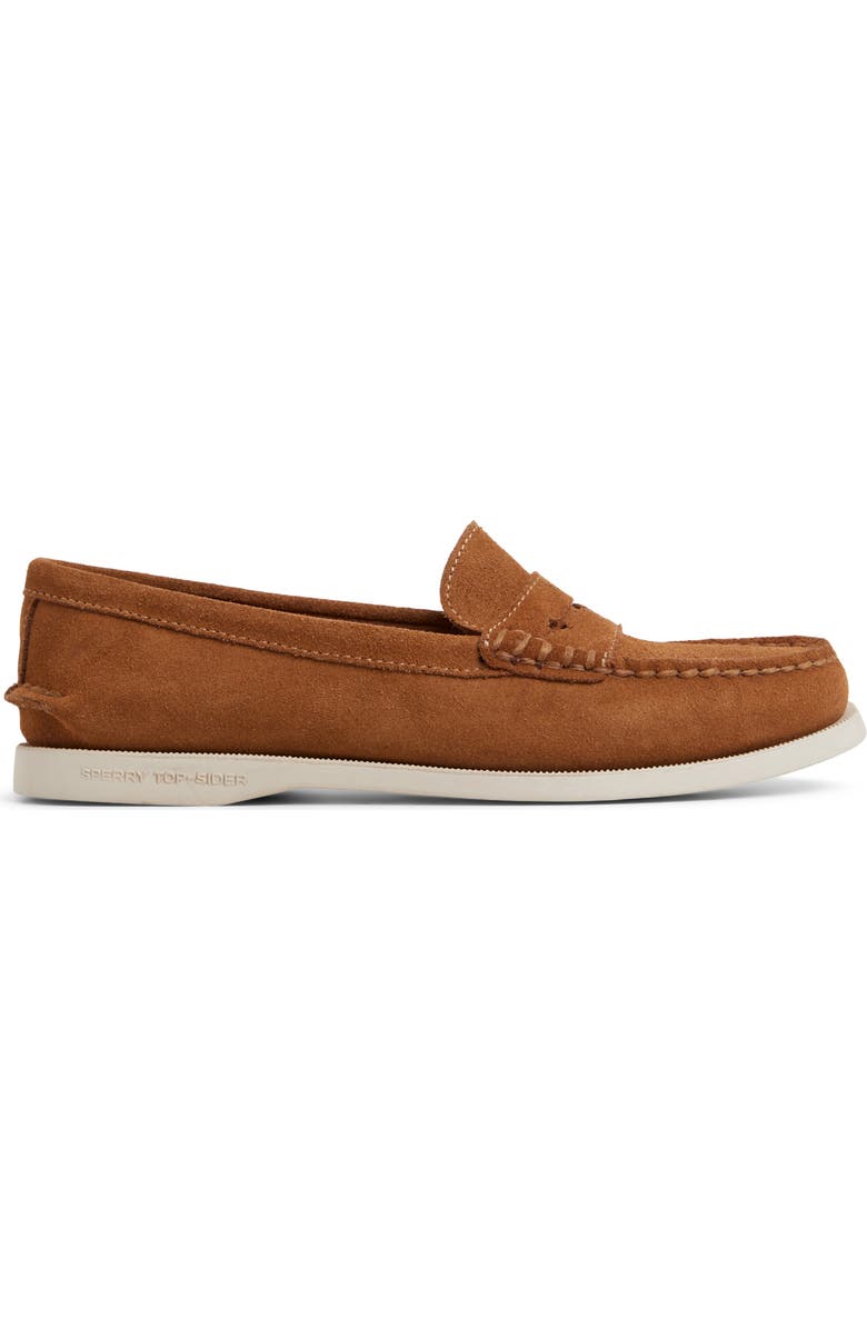 Sperry Seaport Penny Loafer, Alternate, color, Tan