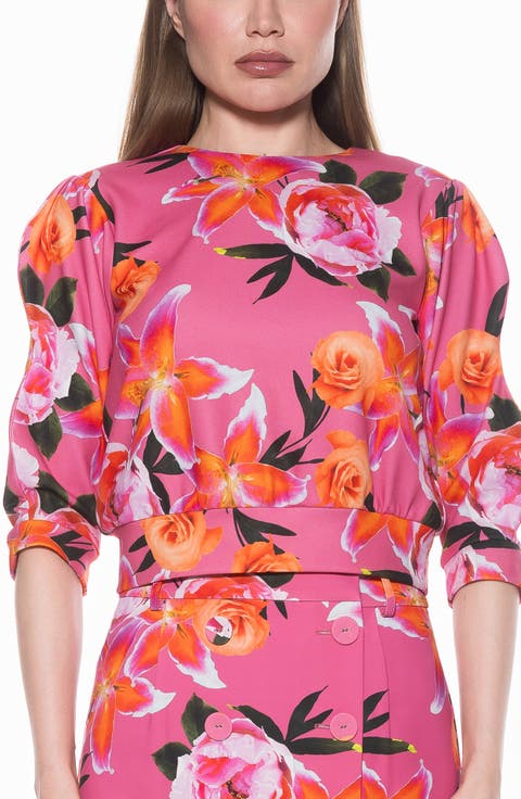 Bebe Three-Quarter Sleeve Sweatshirt