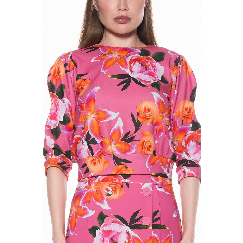 Alexia Admor Bebe Three-quarter Sleeve Sweatshirt