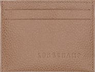 Longchamp Le Foulonné Leather Card Case