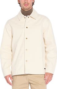 Civil Society Montrose Cotton Corduroy Snap-Up Overshirt
