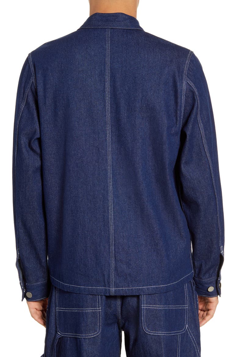 Raw Denim Chore Jacket, Alternate, color, RAW