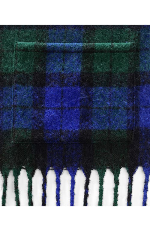 Lands' End Brushed Blanket Scarf