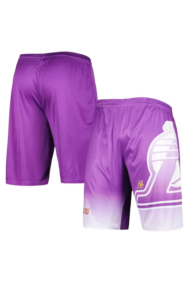 Men's Fanatics Branded Purple Los Angeles Lakers Graphic Shorts, Main, color, Purple