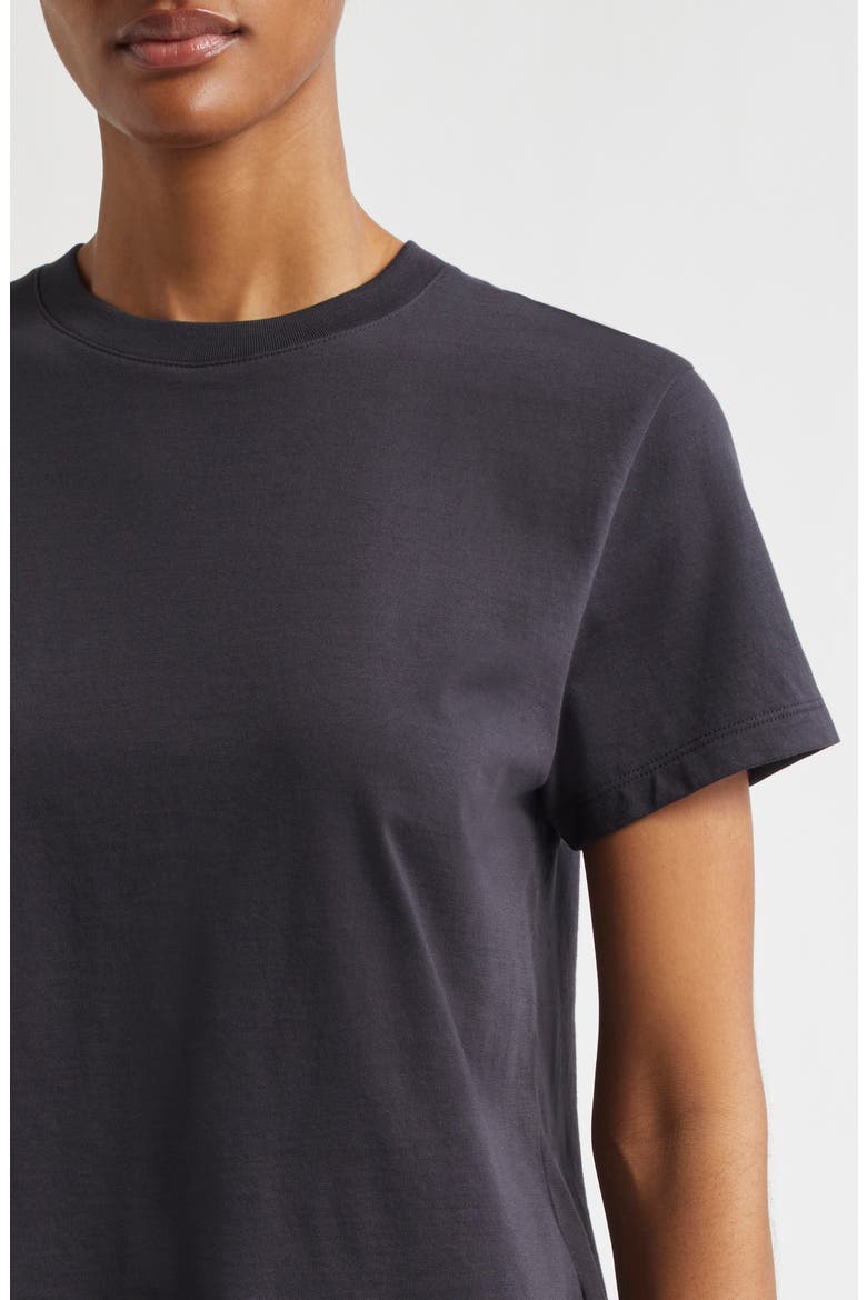 Pima Cotton Crewneck T-Shirt, Alternate, color, COASTAL BLUE