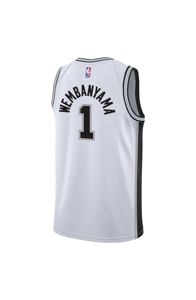 Nike Youth Nike Victor Wembanyama White San Antonio Spurs Swingman Jersey - Association Edition, Alternate, color, White