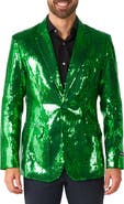 OppoSuits Sequin Green Blazer