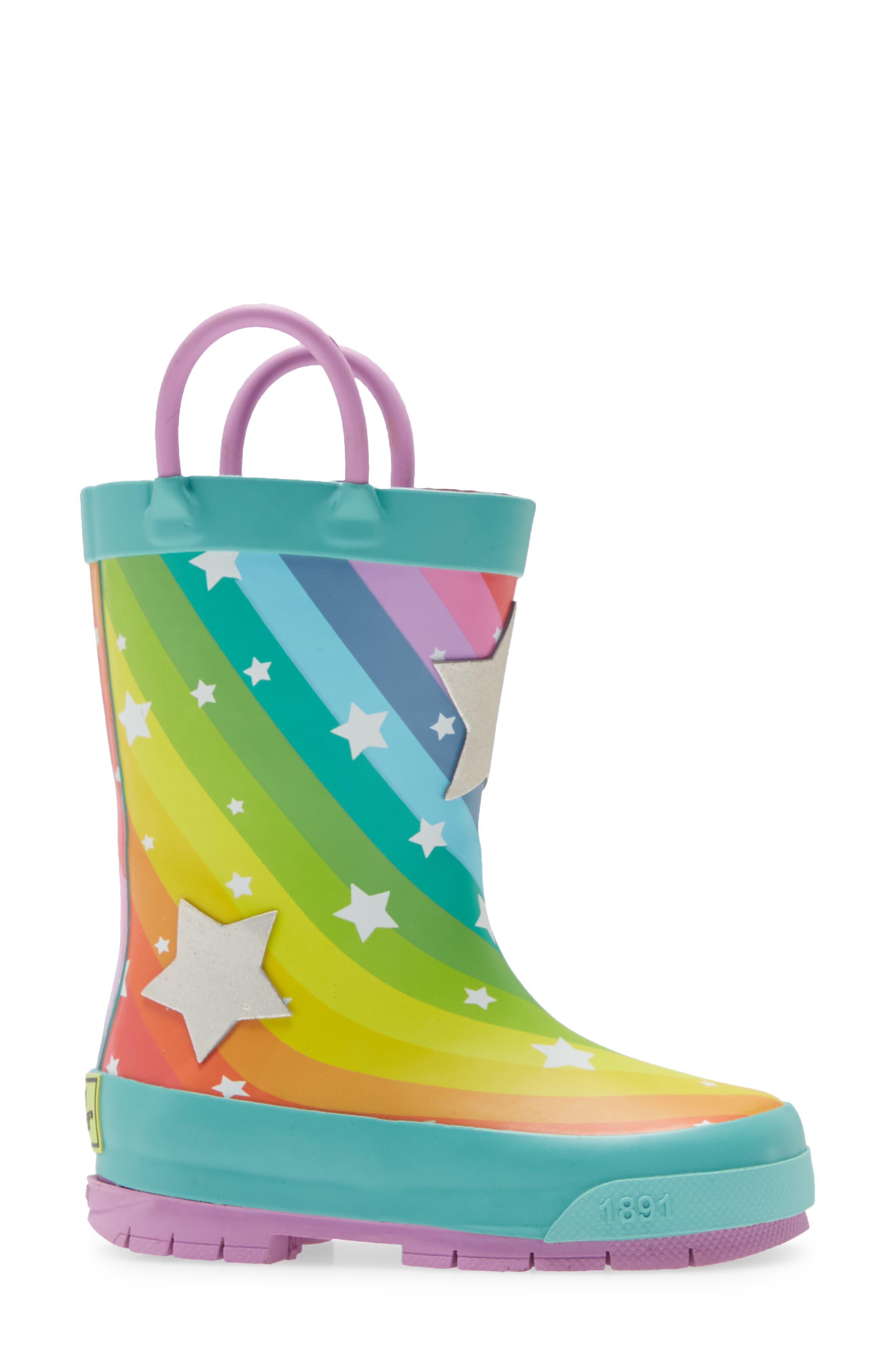 Western Chief Superstar Rain Boot, Alternate, color, Teal