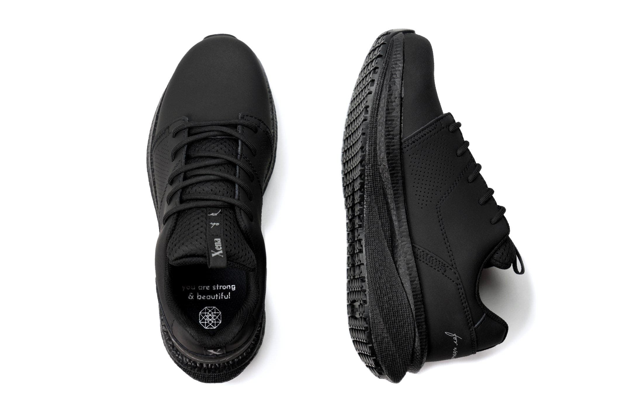 Xena Workwear Astra Soft Toe Athletic Safety Shoe, Alternate, color, Black