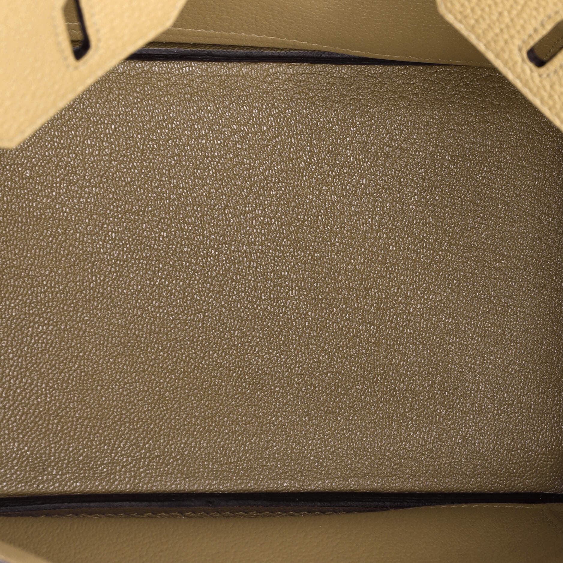 Pre-Owned Hermes Birkin Handbag Brown Togo with Palladium Hardware 25, Alternate, color, 