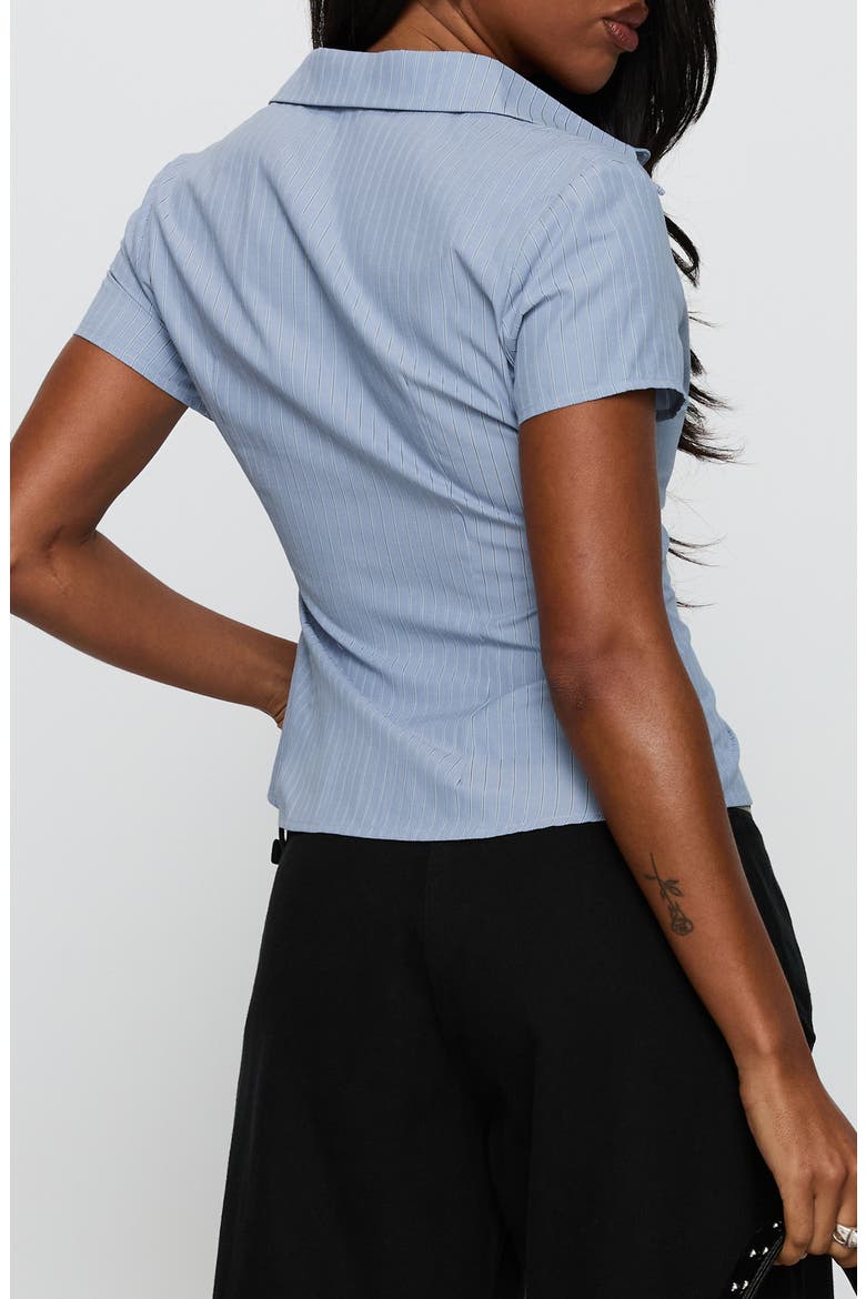 Lift Off Button-Up Shirt, Alternate, color, BLUE