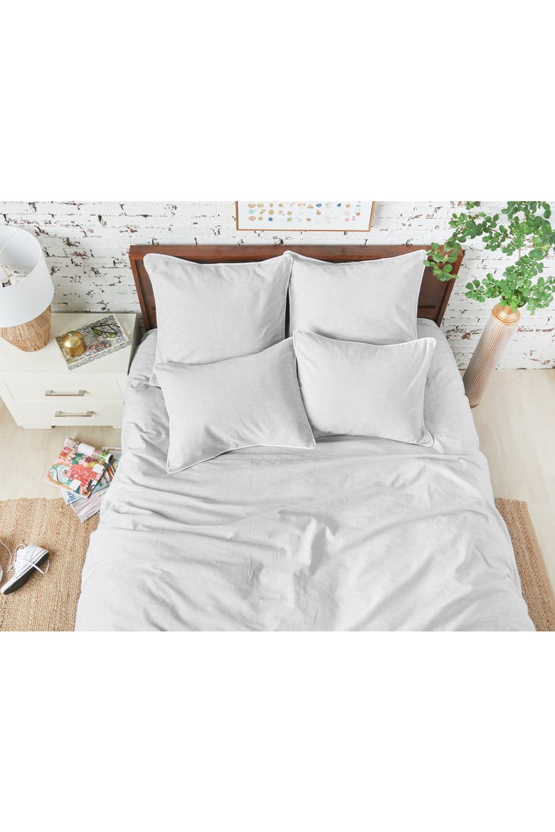 Tate Boulder Queen Duvet Cover, Alternate, color, Gray