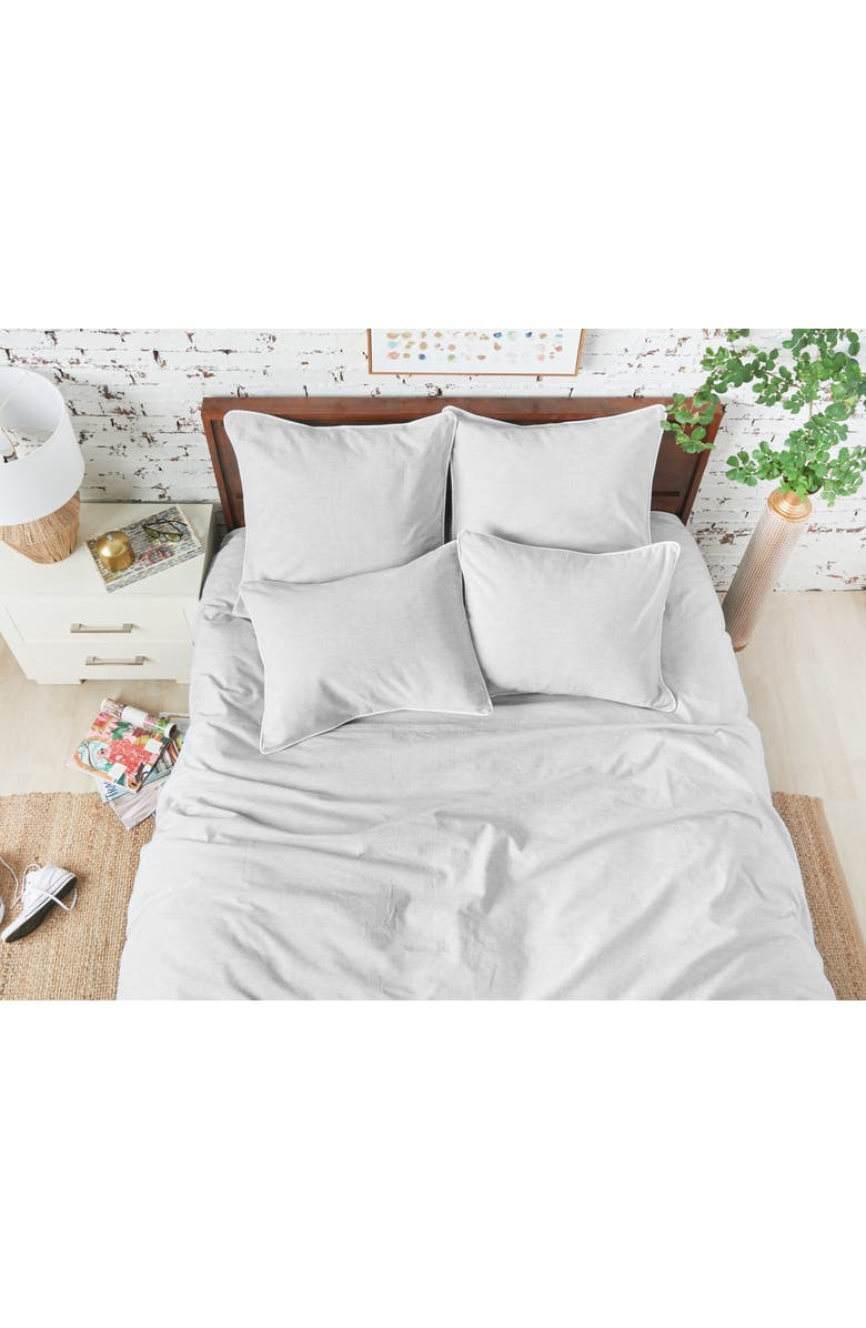 carol & frank Tate Boulder King Duvet Cover, Alternate, color, Gray