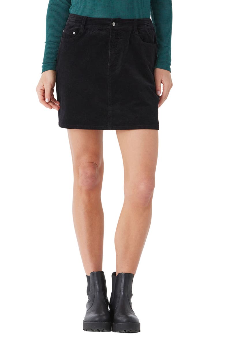 Threads 4 Thought Goldie Stretch Corduroy Miniskirt, Main, color, 