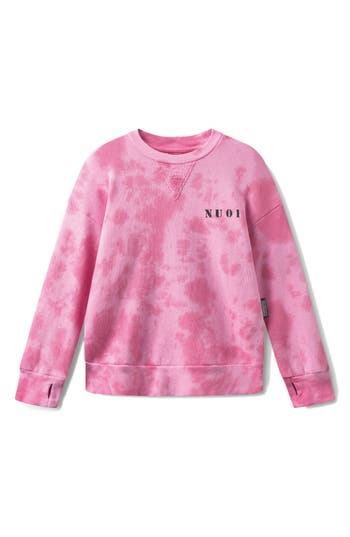 Nununu Kids' Mega Tie Dye Sweatshirt In Multi