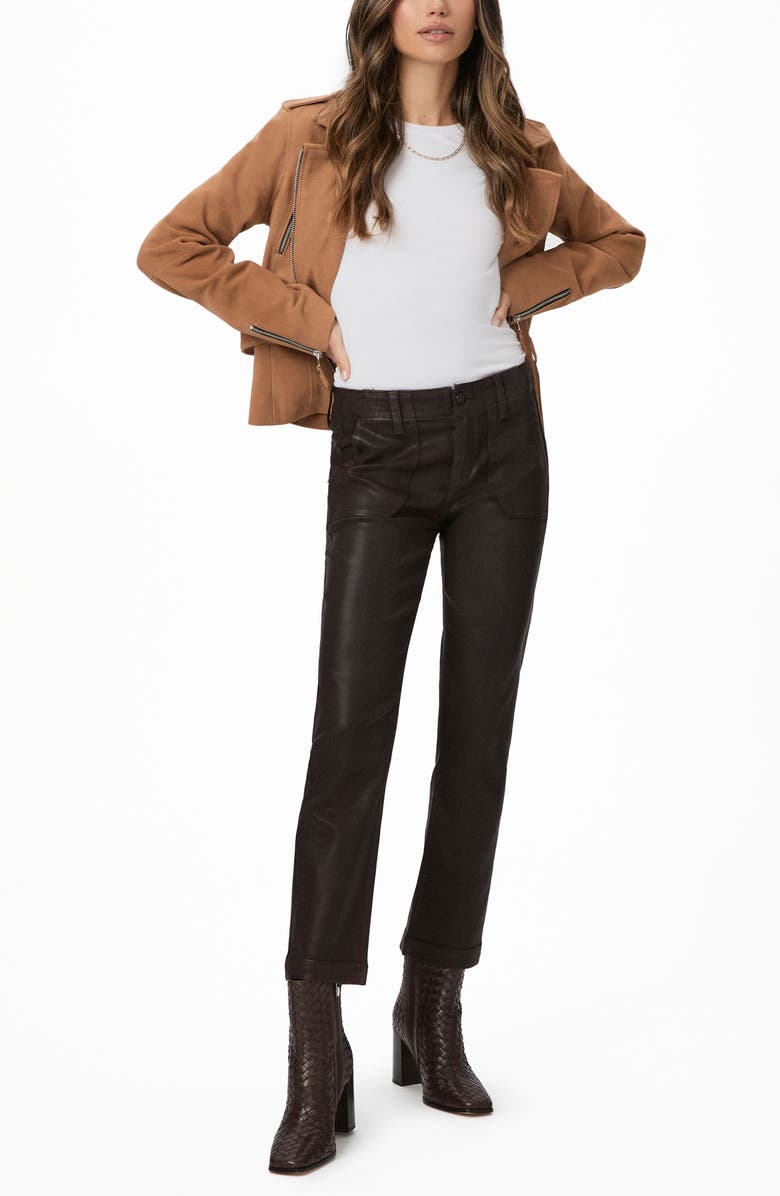 PAIGE Mayslie Straight Leg Ankle Jeans, Alternate, color,