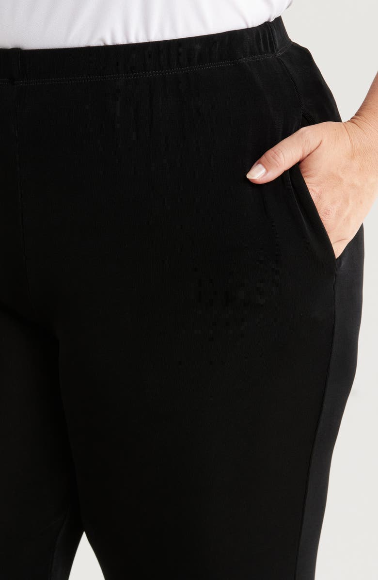 Vikki Vi Pocket Pull-On Pants, Alternate, color, Black