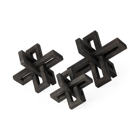Aleph Set of 3 Metal Jacks