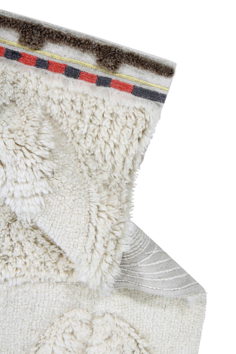Woolable Rug Bahari, Alternate, color, Natural, Almond, Charcoal