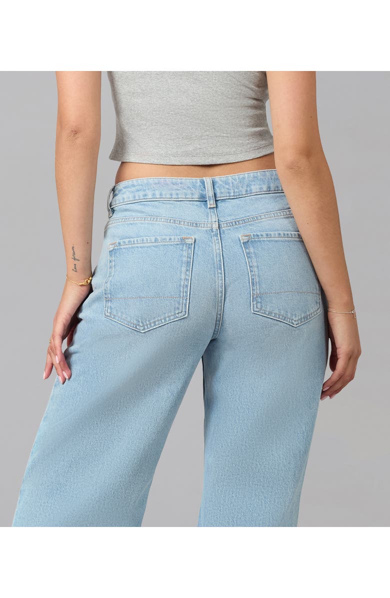 Lola Denim Colette High Rise Wide Leg Jeans, Alternate, color, Whimsy Blue