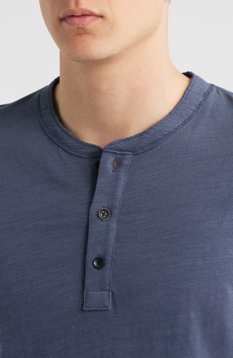 rag & bone Classic Short Sleeve Henley, Alternate, color, Ombre