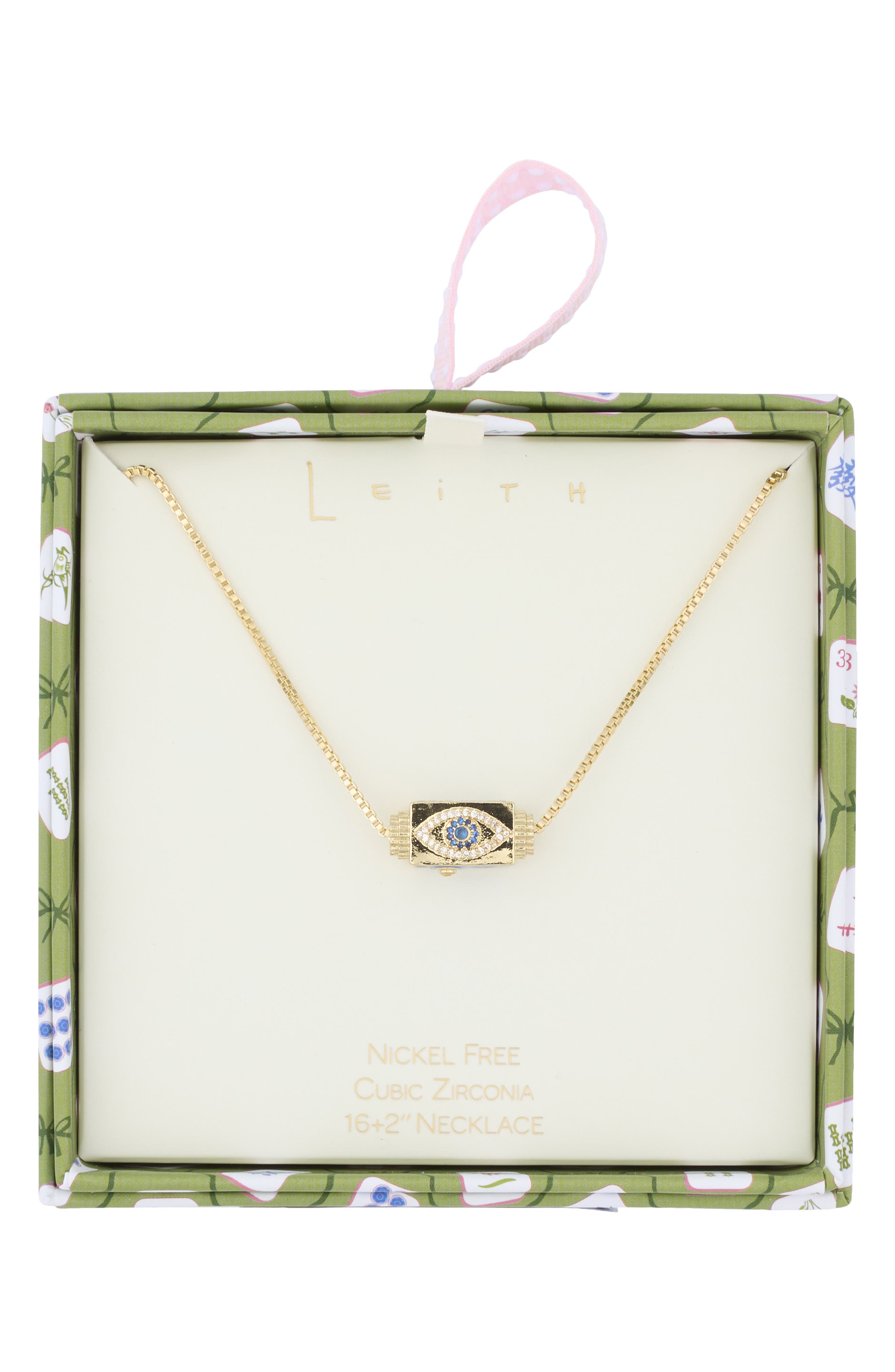selected EVIL EYE BLUE- GOLD