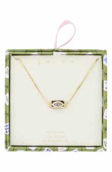 Pavé Spinner Pendant Necklace