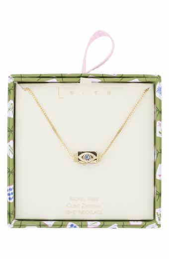 Pavé Spinner Pendant Necklace