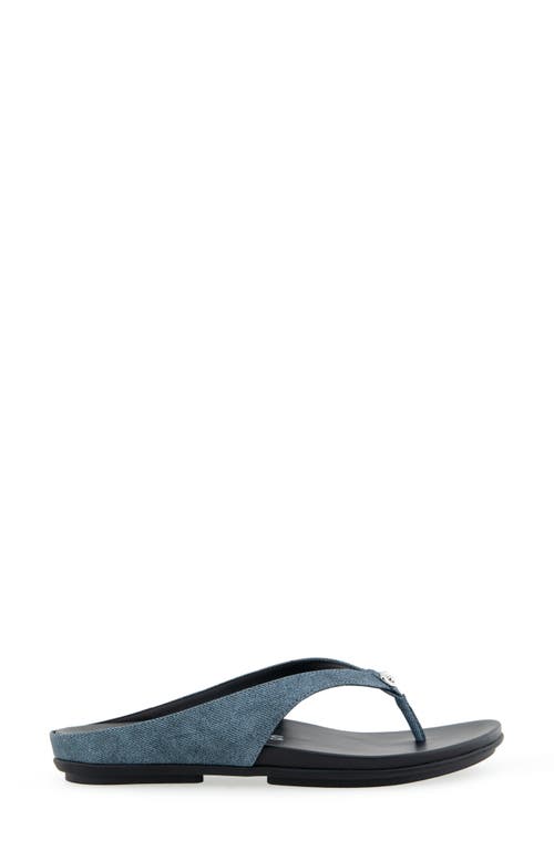 Aerosoles Fisher Sandal In Blue Jean Denim