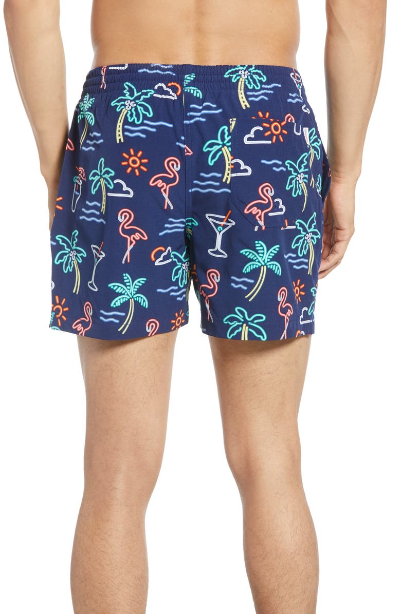 Chubbies The Neon Lights Swim Trunks, Alternate, color,