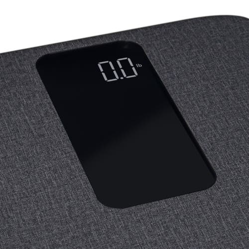 Escali Comfortstep Anti-slip Bathroom Scale In Black