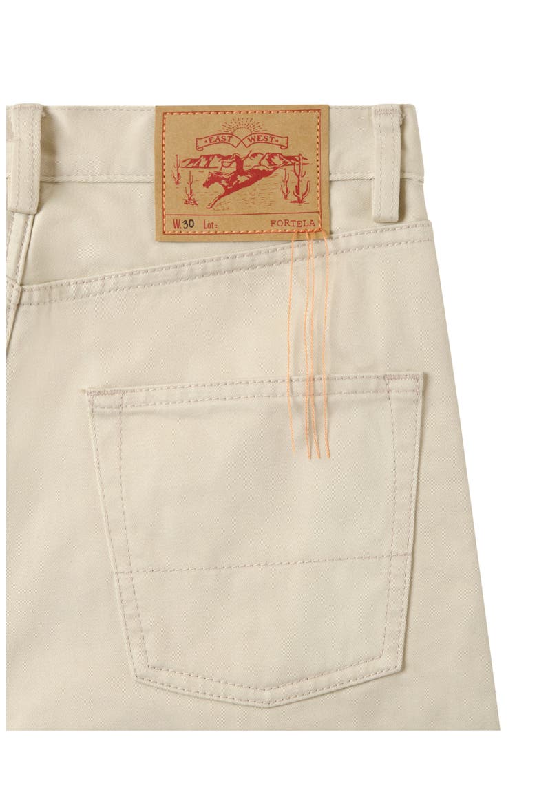 913 Superjohn 5-Pocket Cotton Satin Denim, Alternate, color, TAUPE