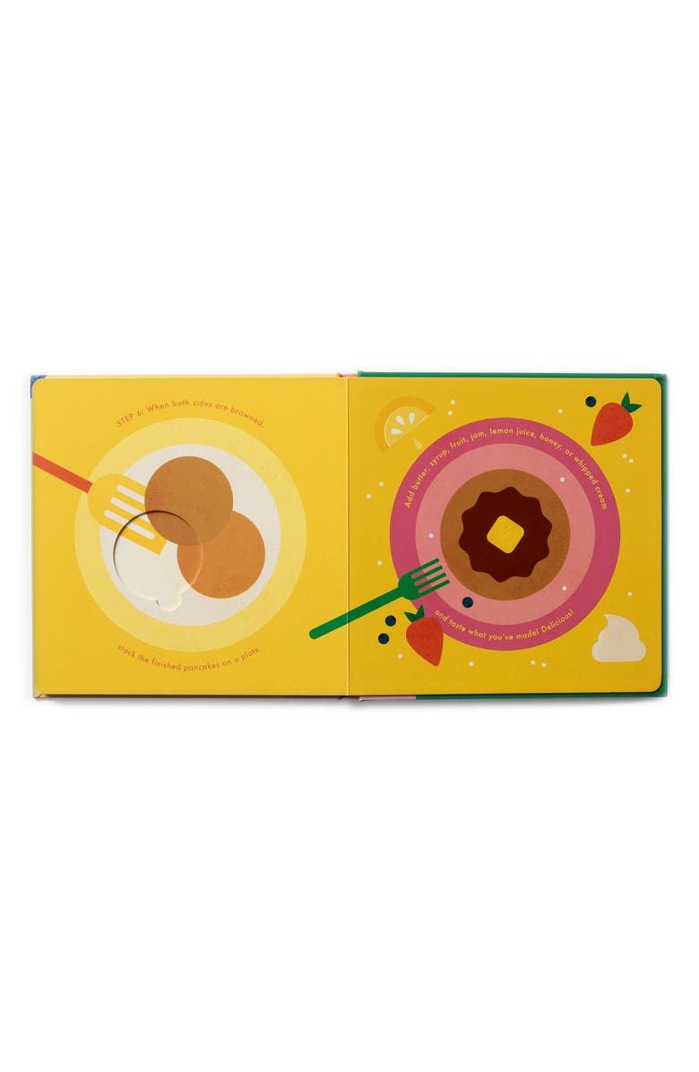 Phaidon Press 'Pancakes!: An Interactive Recipe Book' Board Book, Alternate, color, Blue/ Yellow