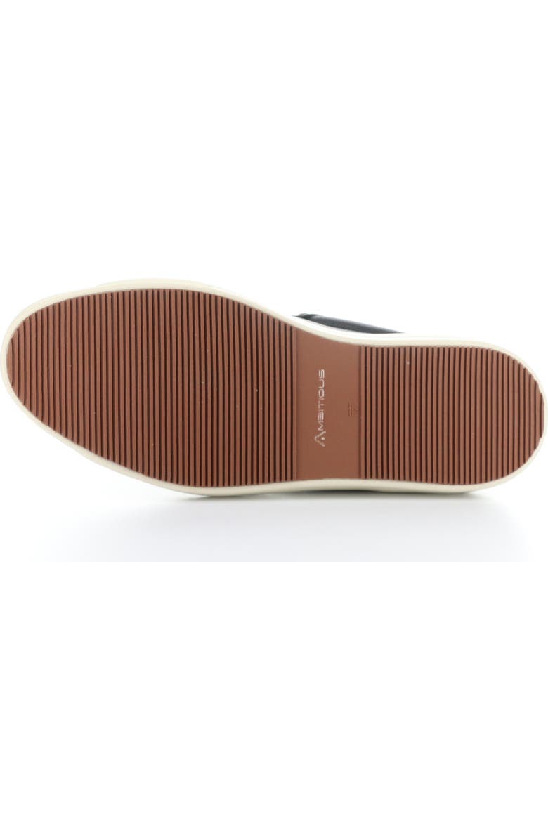 Ambitious 12403 Low Top Sneaker, Alternate, color, Grey/ Black Leather