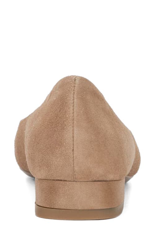 Aquatalia Penina Flat In Light Taupe