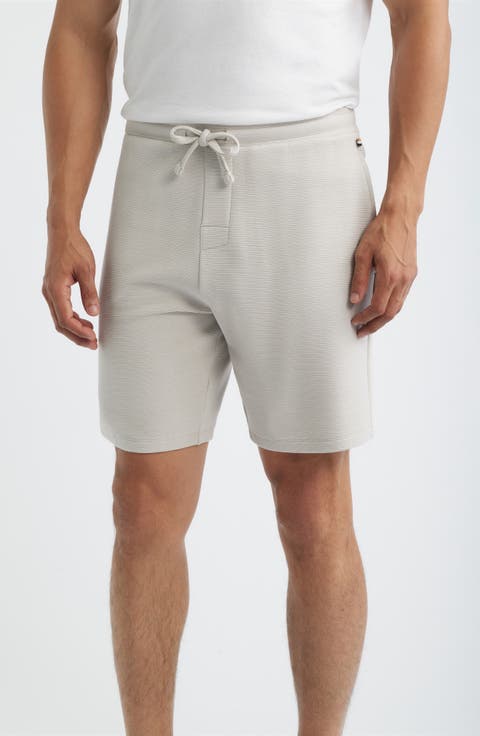 Ribbed Pajama Shorts