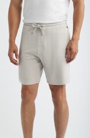 BOSS Ribbed Pajama Shorts