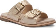 ara Elm Studded Buckle Strap Slide Sandal