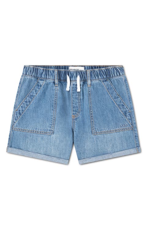 Kids' Relax Denim Drawstring Shorts (Little Kid & Big Kid)