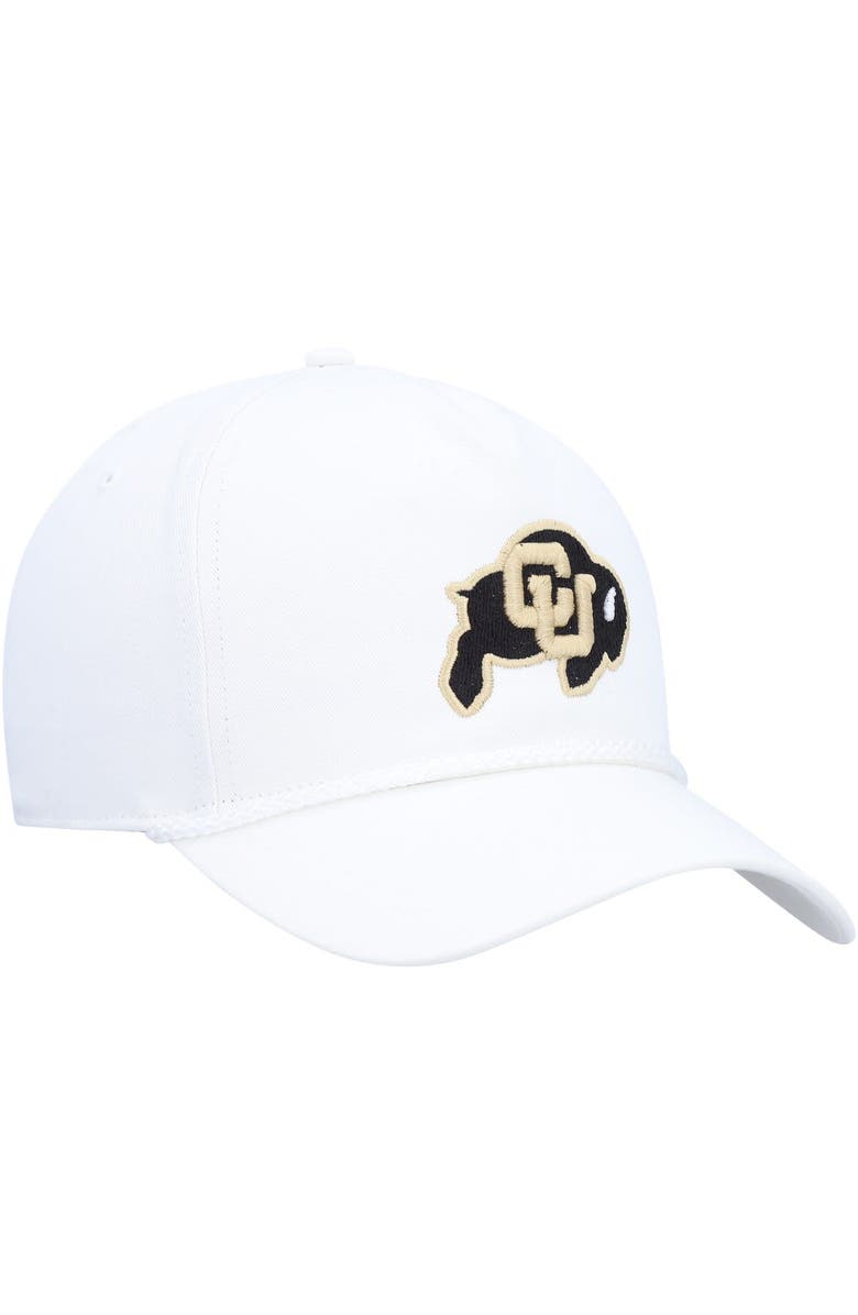 '47 Men's '47  White Colorado Buffaloes Rope Hitch Adjustable Hat, Alternate, color, White