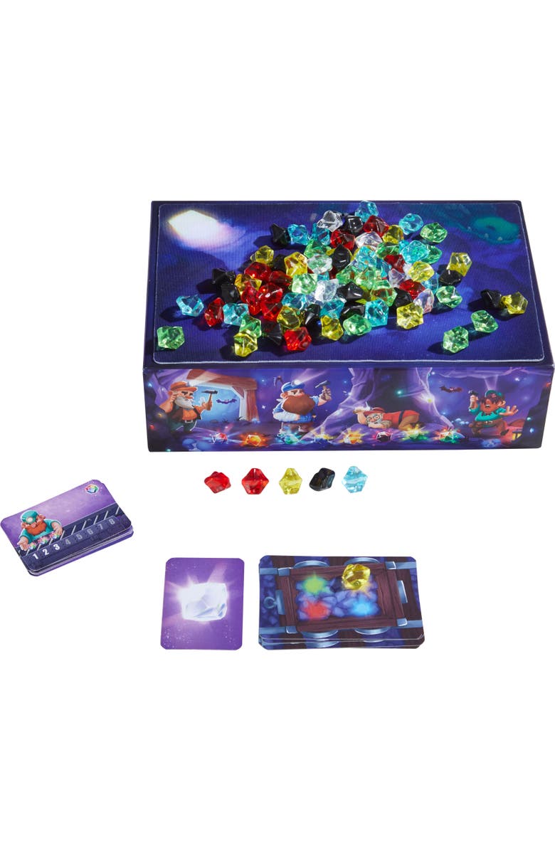 HABA Hammer Time A Fun Kids Treasure Hunt Board Game, Family Party Game with Gems & Strategy for Ages 5+, Alternate, color, Yellow Multi