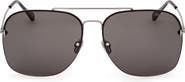 TOM FORD Mackenzie 64mm Oversize Pilot Sunglasses