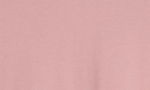 Scotch & Soda Roll Neck Cotton T-shirt In Pink